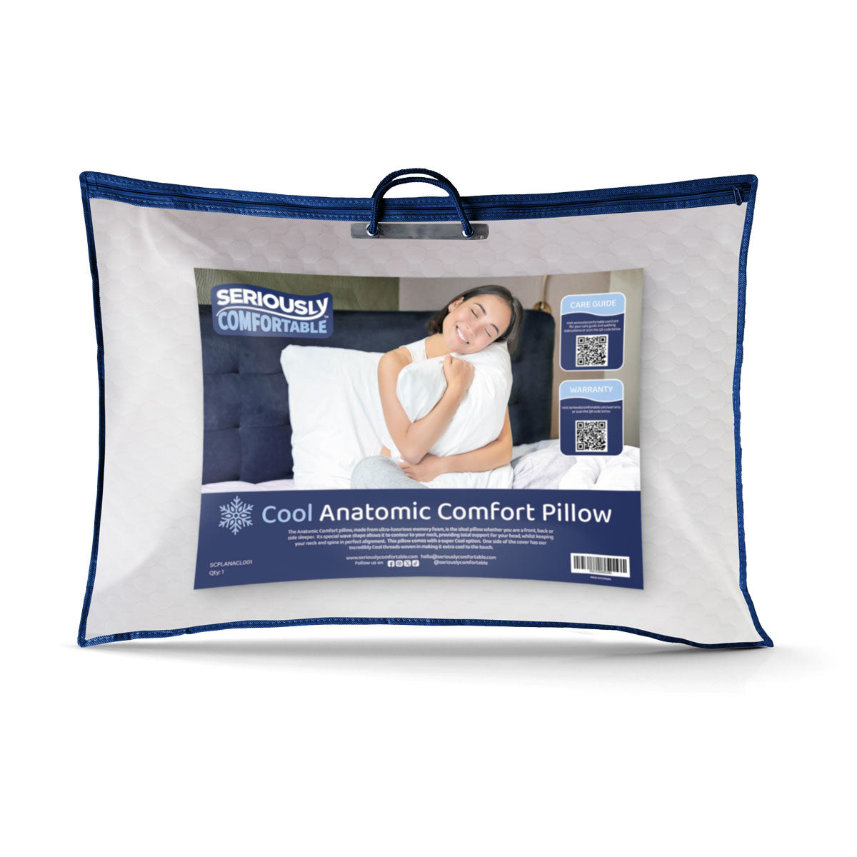 Cool Anatomic Pain Relief Pillow