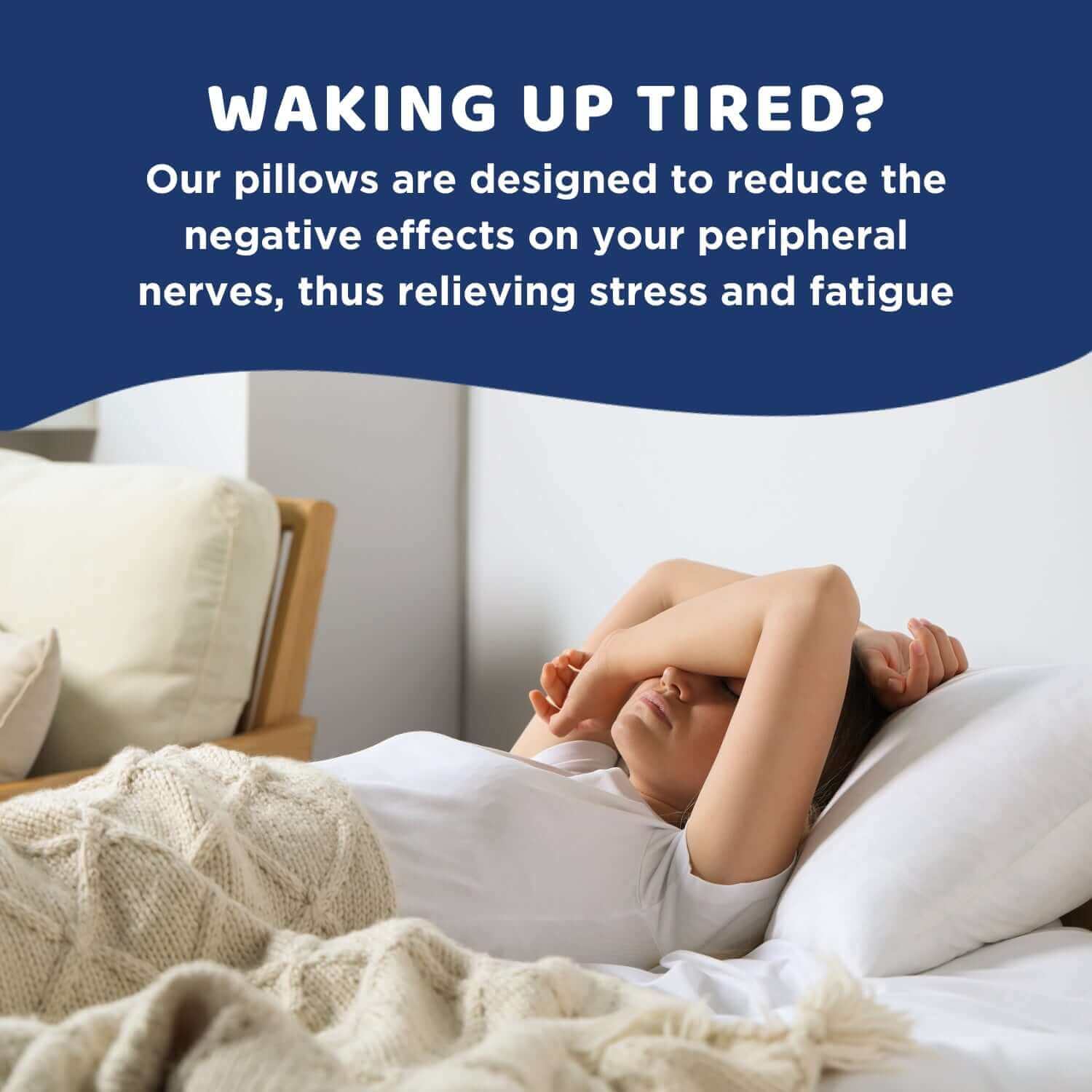Cool Anatomic Pain Relief Pillow