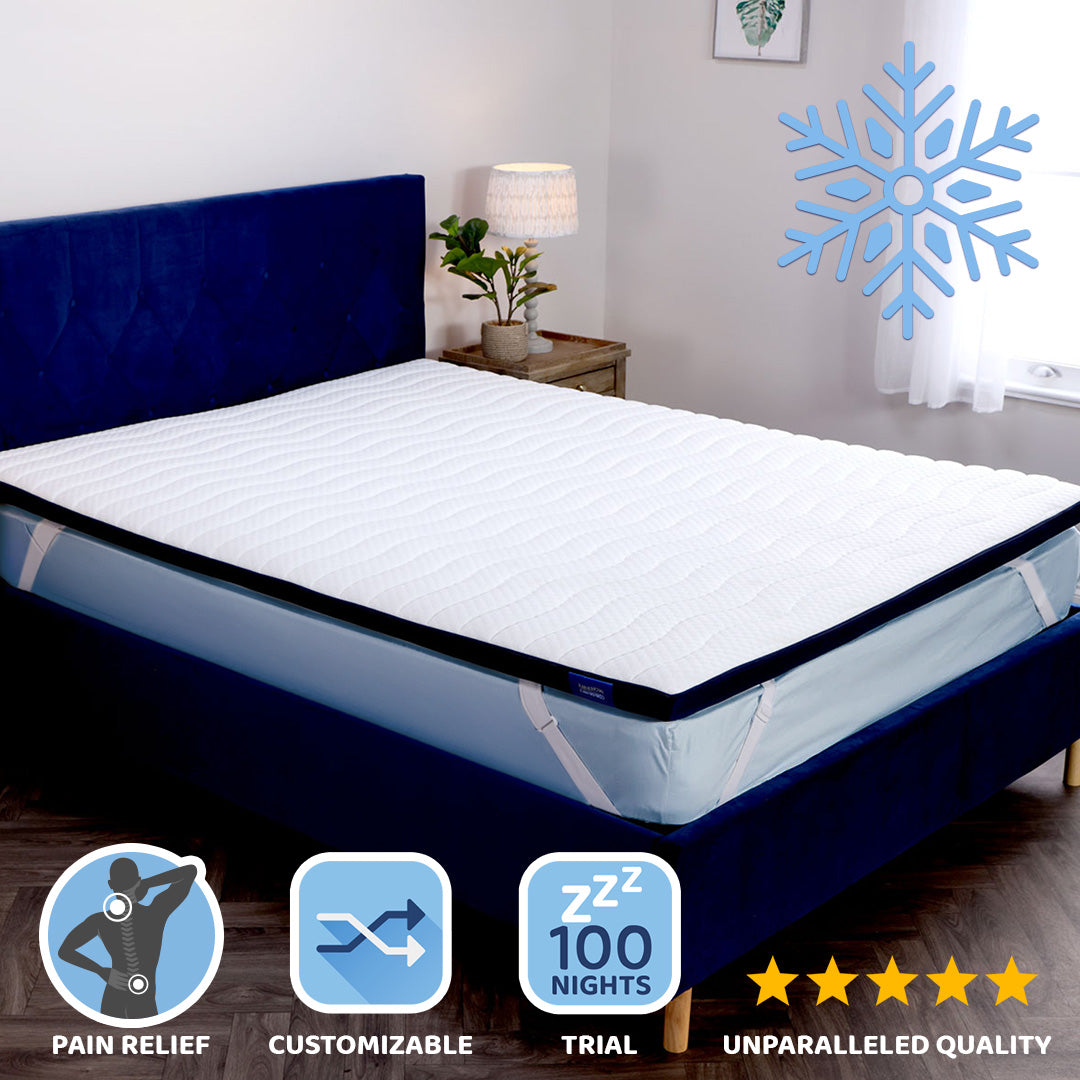 Cool Revolution Adjustable Pain Relief Mattress Topper