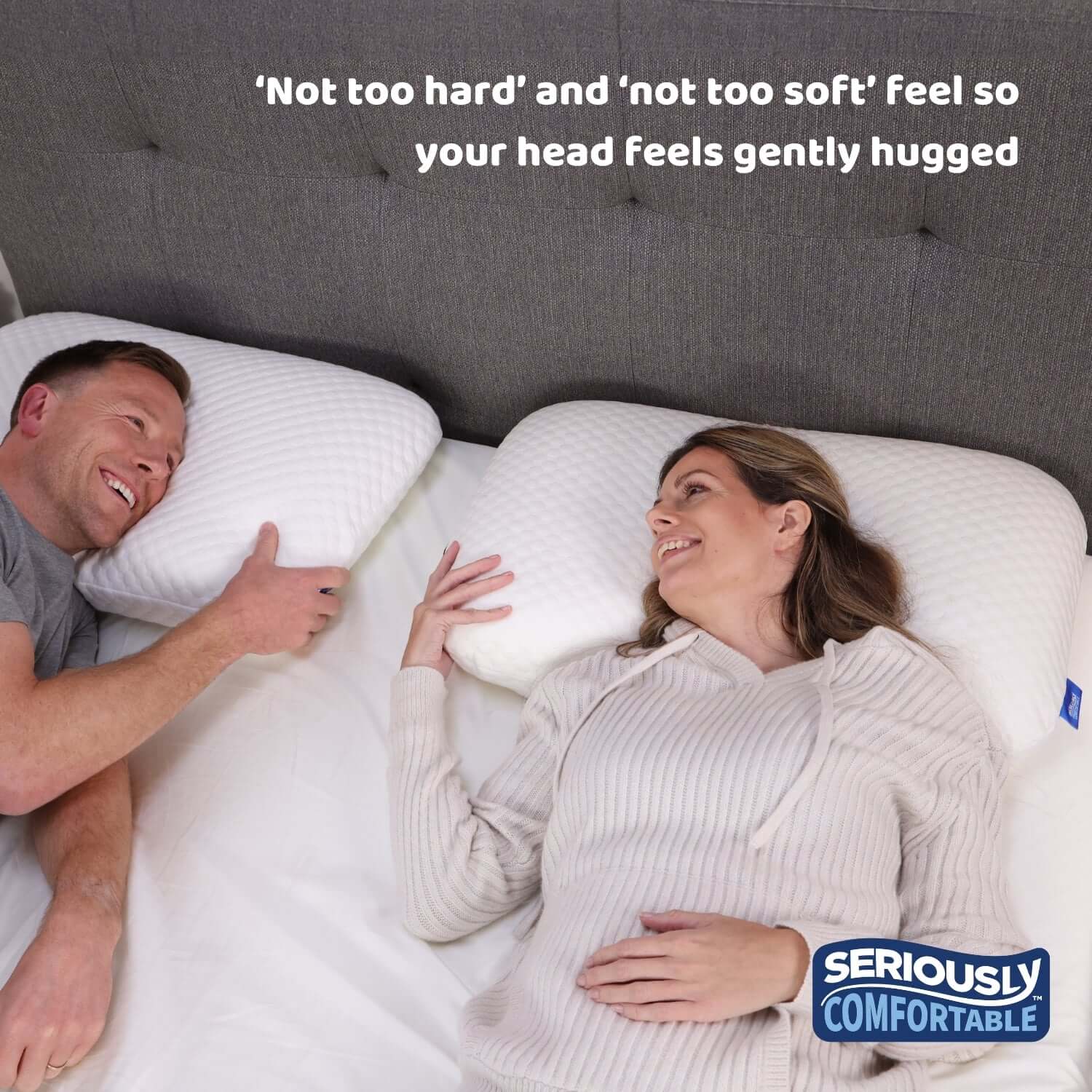 Cool & Cosy Memory Foam Side Sleeper Pillow