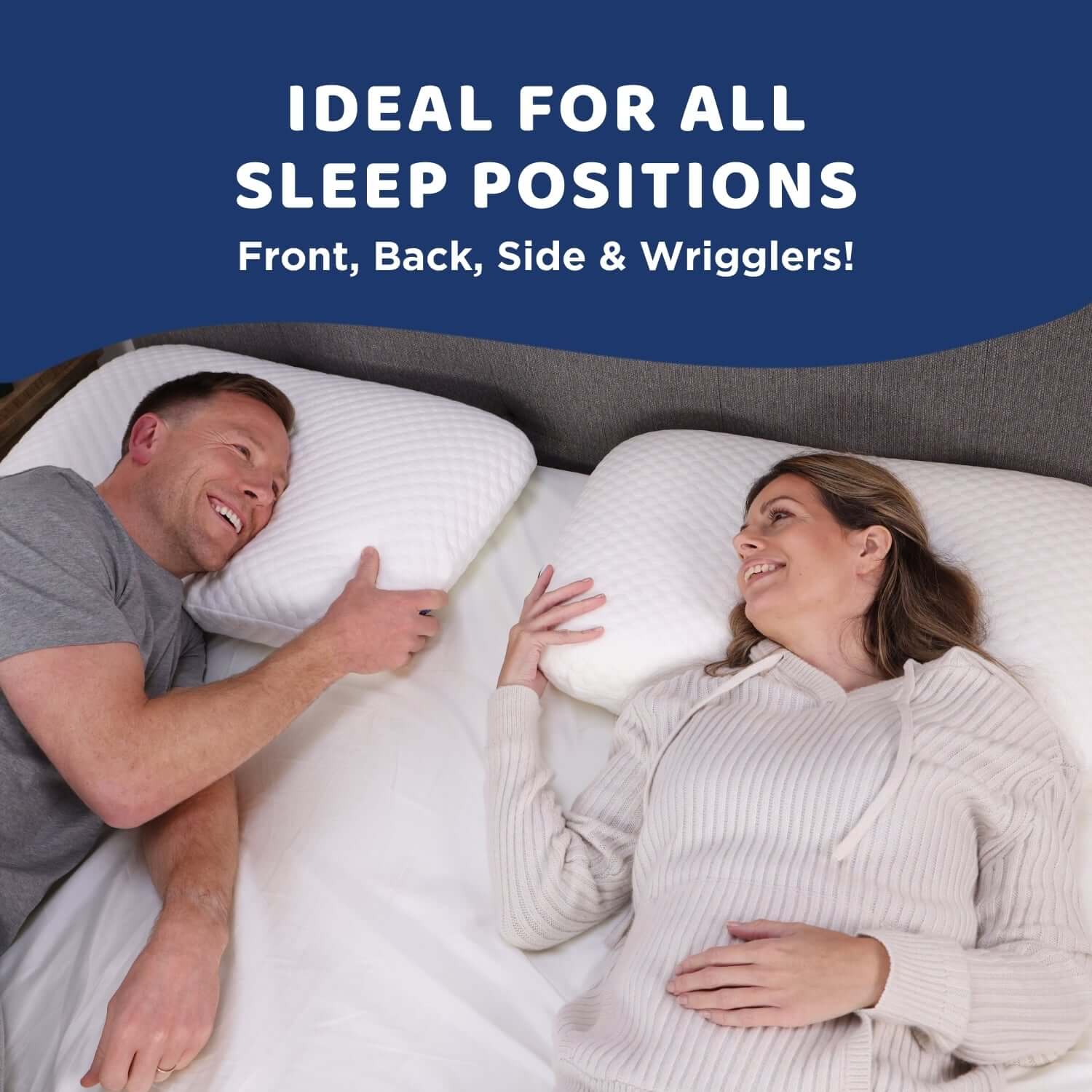 Cool & Cosy Memory Foam Side Sleeper Pillow