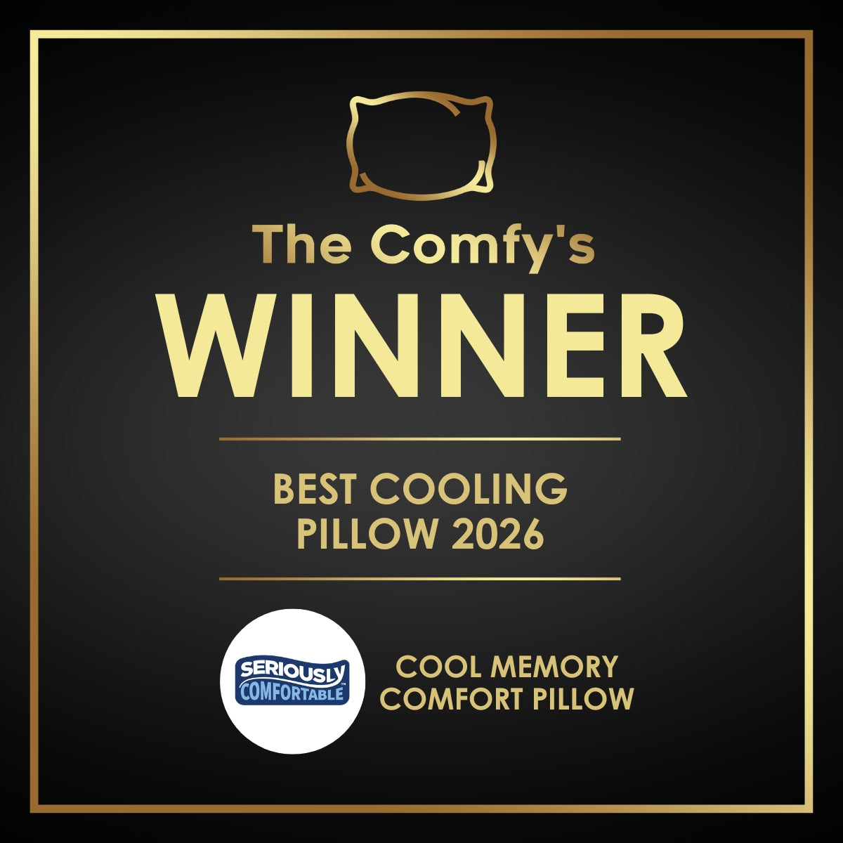 Cool & Cosy Memory Foam Side Sleeper Pillow