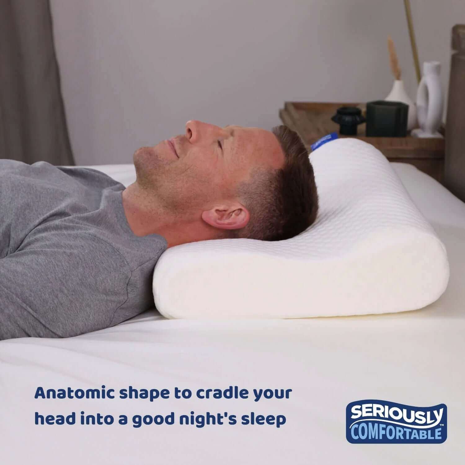 Cool Anatomic Pain Relief Pillow